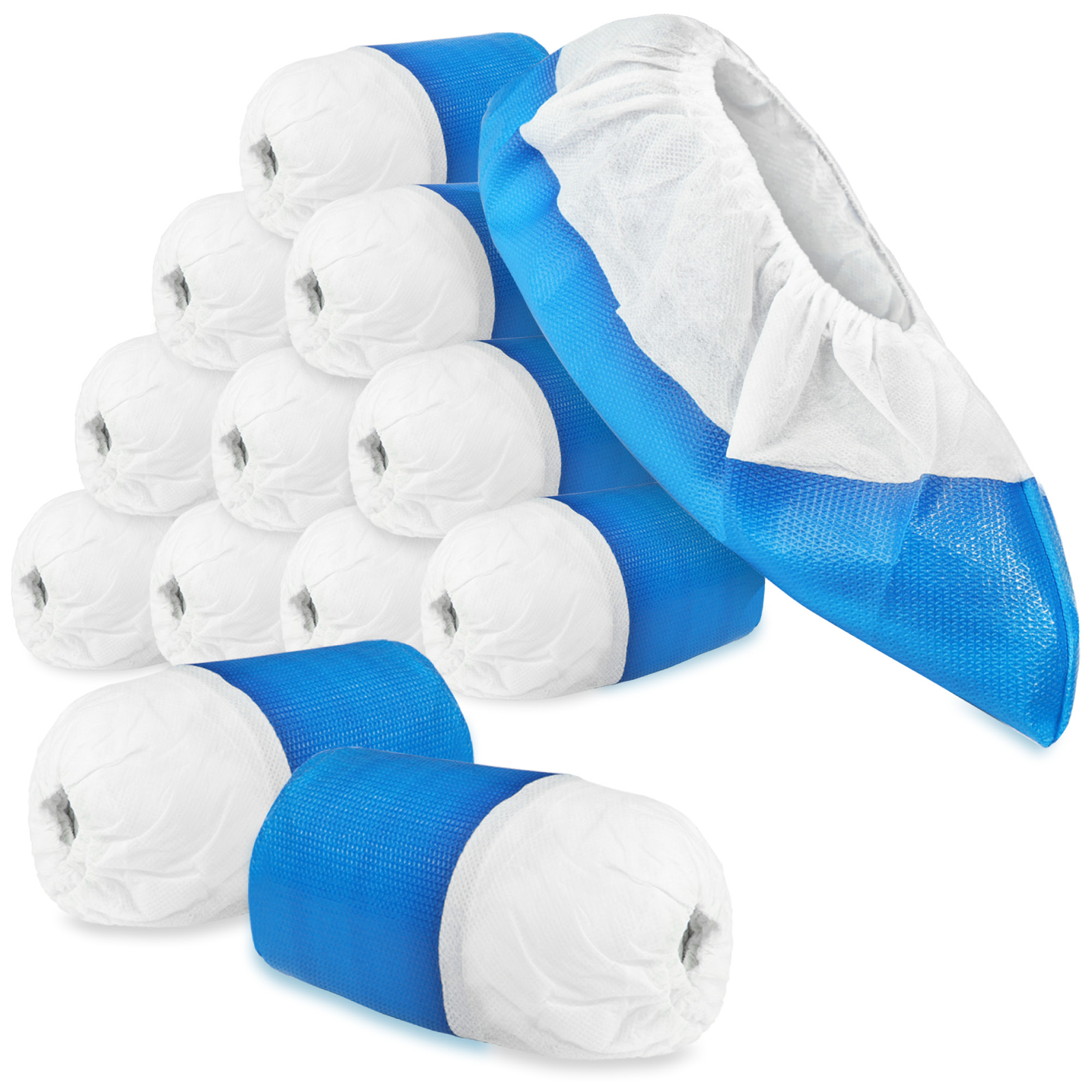 Image of Non-woven Disposable Shoe Covers 100pcs 40x17cm, Shoe Protection Covers For Daily Use