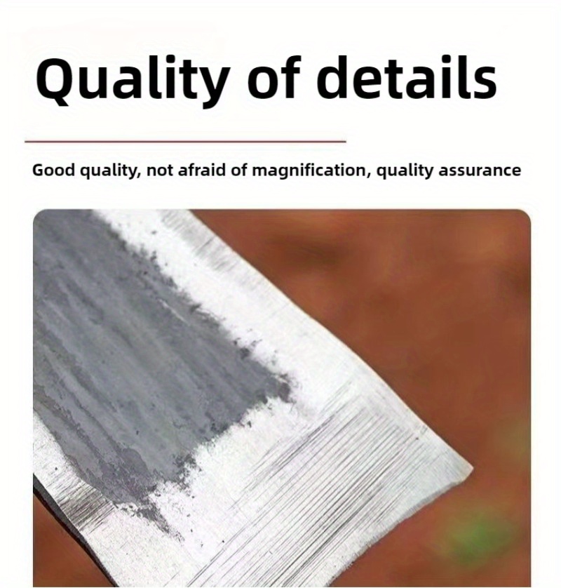 1pc heavy duty   steel gardening shovel multi purpose outdoor seedling digging tool no electricity required for vegetable planting and transplanting Product details 5