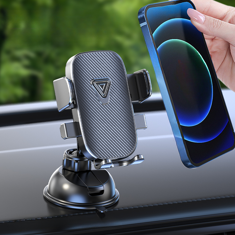 TEMU Adjustable Car Dashboard Holder, Abs Suction Cup Phone/mobile Device Mount With -blocking View, Compatible With Smartphones & All, For, Tablets, Dash Cams (no Drilling Required
