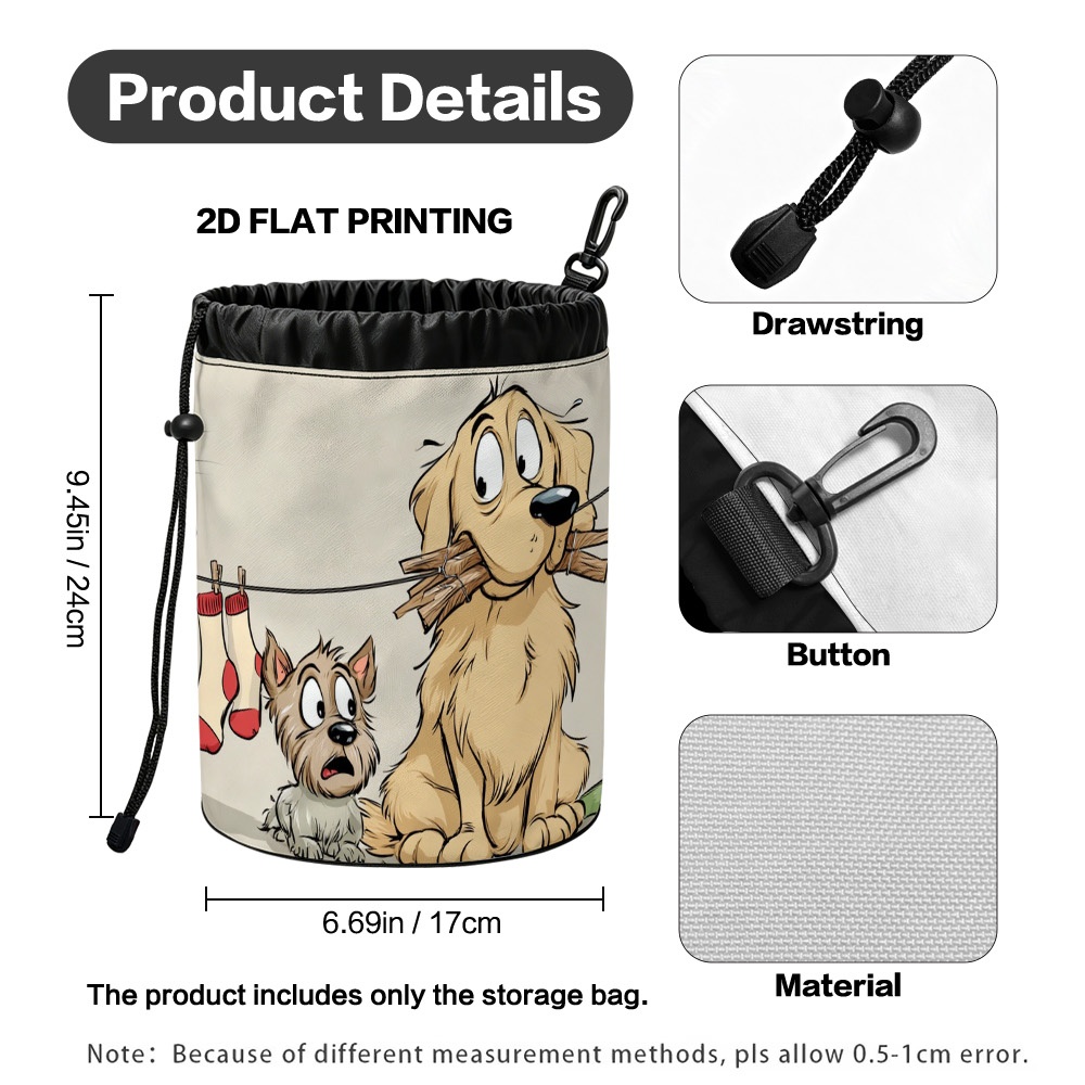 TEMU 1pc Funny Clothespin Holder Bag - Wall Hanging Storage With Durable Fabric Suitable For , Dorm Rooms, Rooms, - Suitable For Apartments, Dorms,