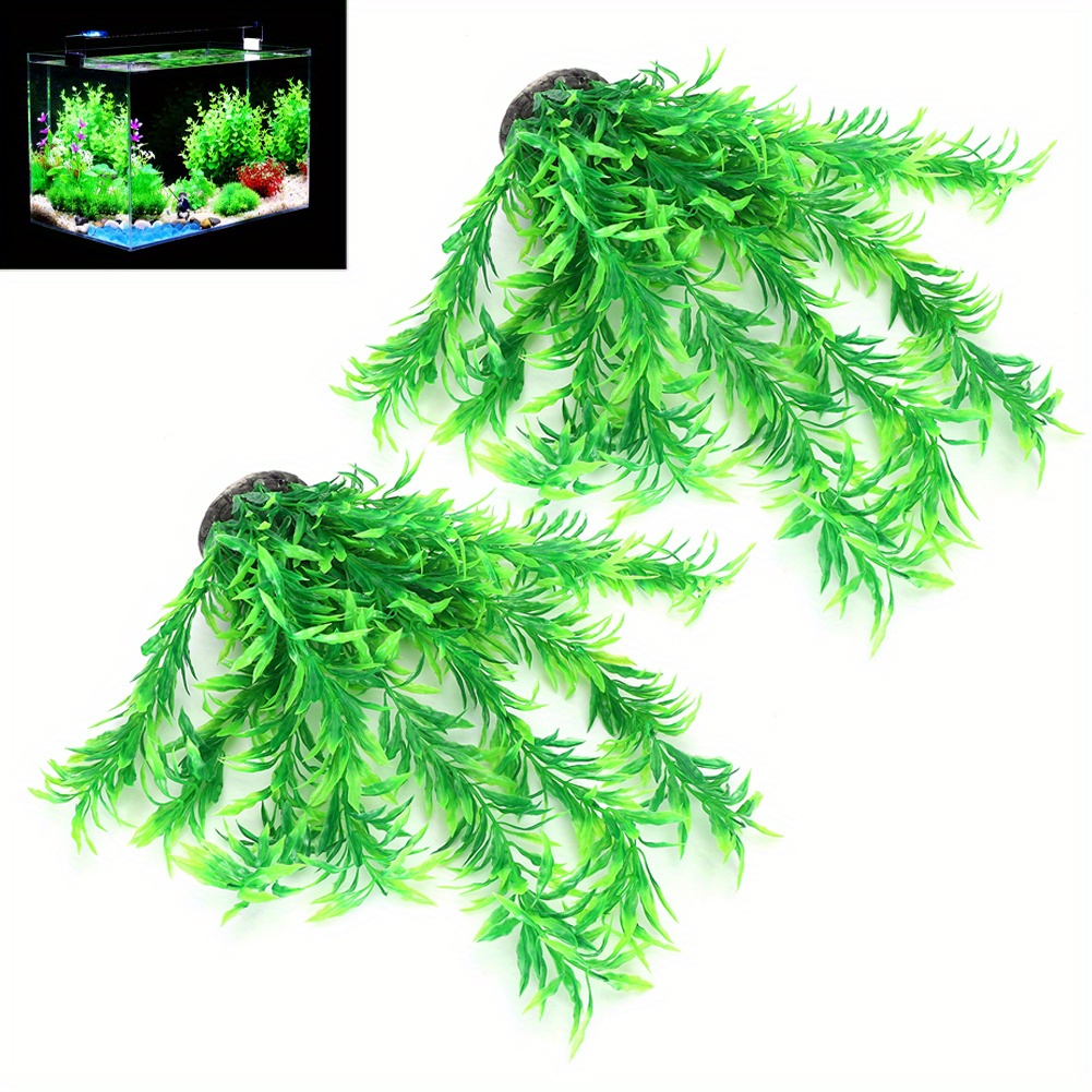 

Vibrant Artificial Aquarium Plants - Soft, Non-fading Decor For Fish Tanks,