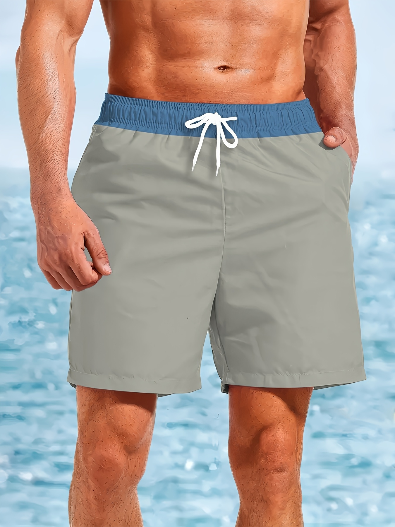 men's quick dry swim trunks plus size board shorts Temu Mauritius