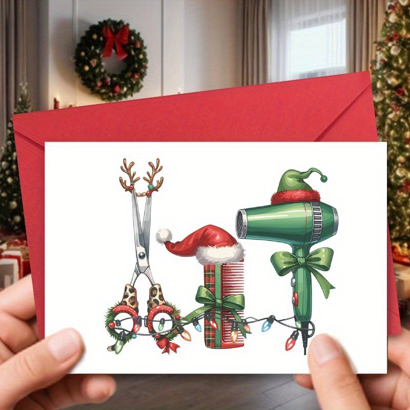 

1pc Unique Appreciation Christmas Greeting - For Him/her - - For New &