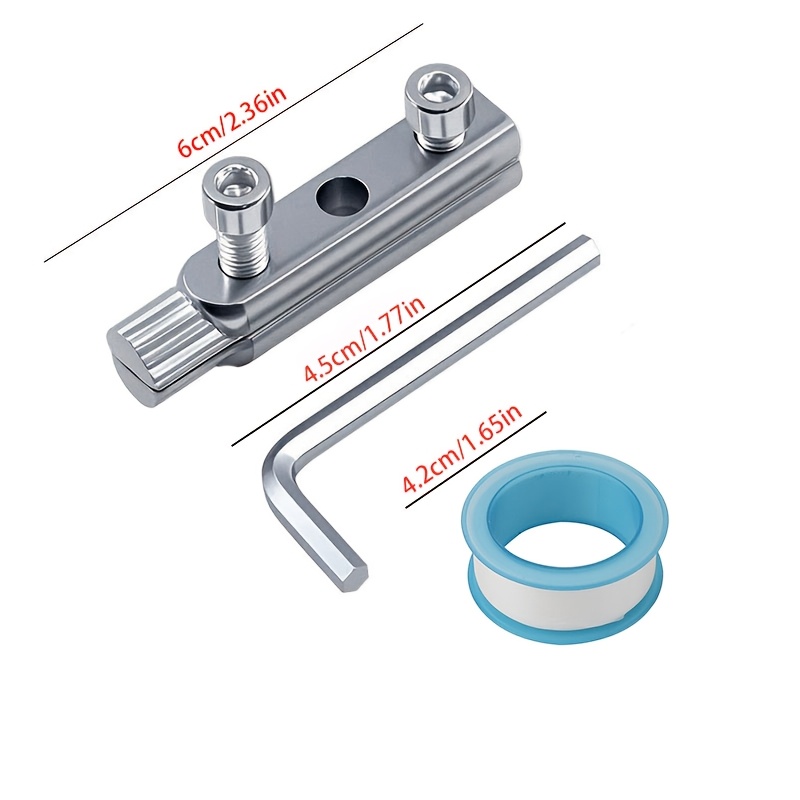 E-shop 3-teiliges/Set 2,5*0,51 Zoll Verstellbares Metallrohr-Auslöser Demontagewerkzeug-Set, Wasserhahn Schnell Werkzeug zur Entfernung von gebrochenen
