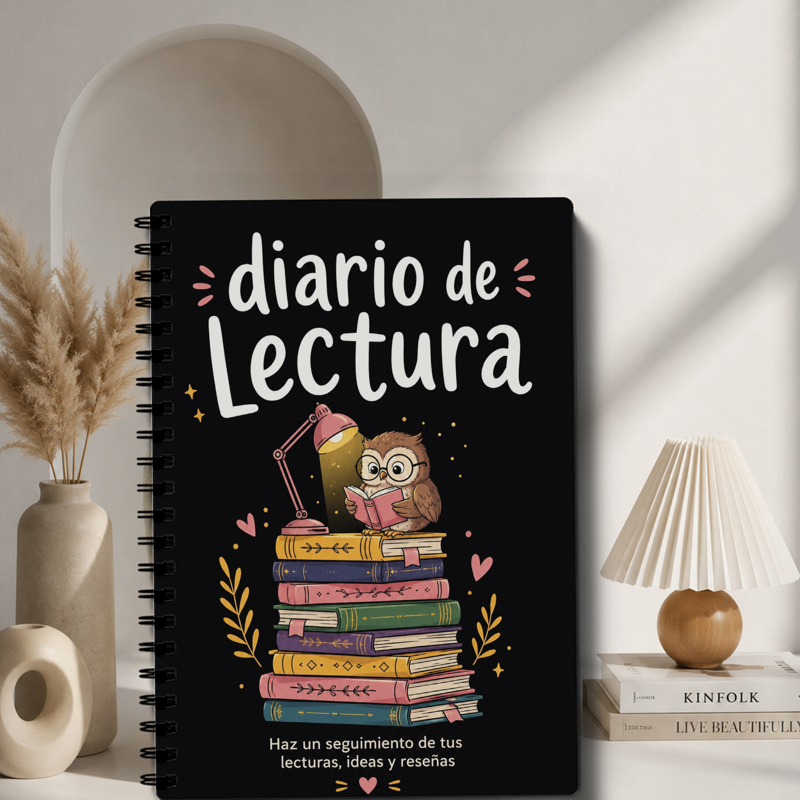 TEMU Diario de lectura versión en español para amantes de la lectura, seguimiento de lectura, cuaderno de lectura, diario de lectura, páginas de