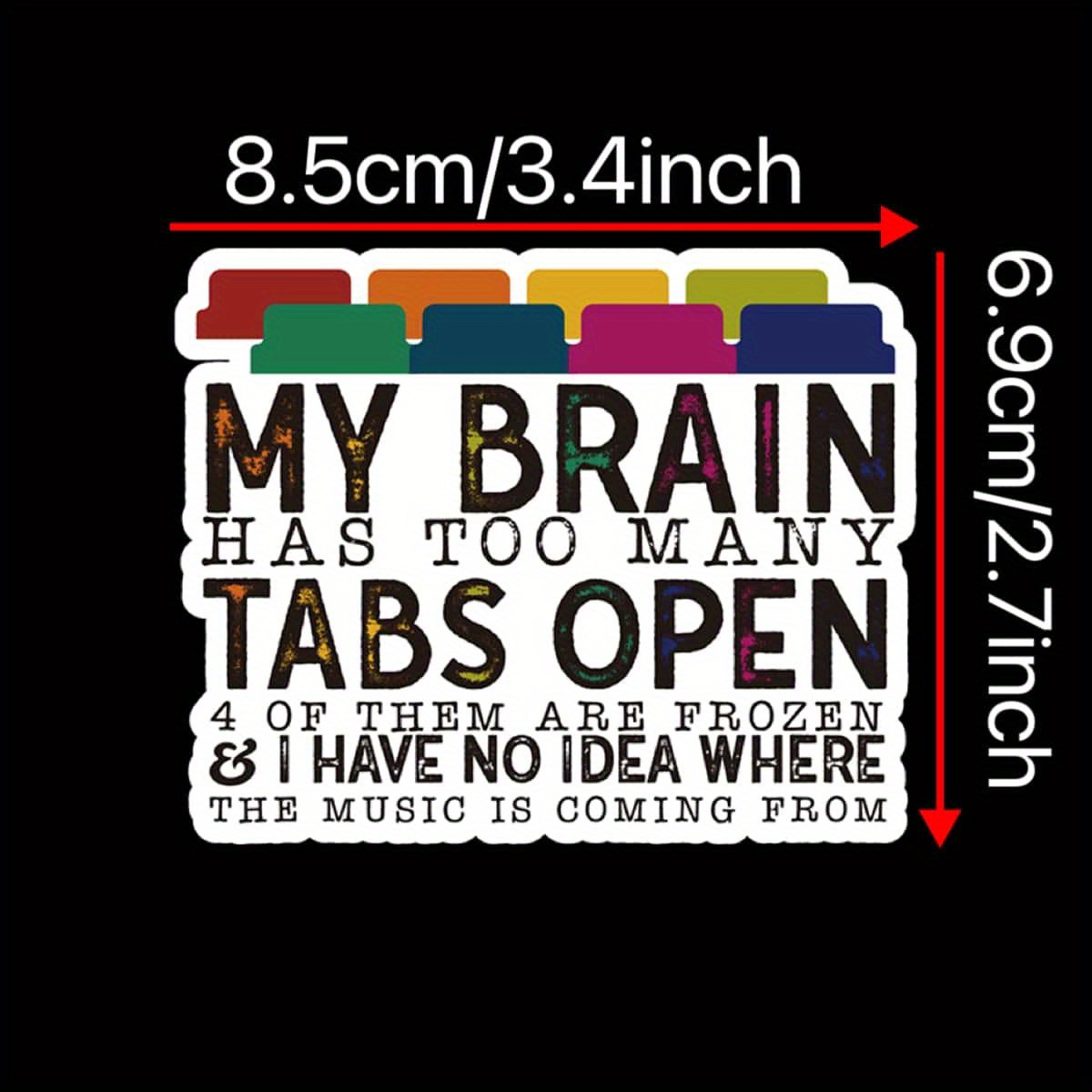 Temu 1Pc Funny " Ha… - image