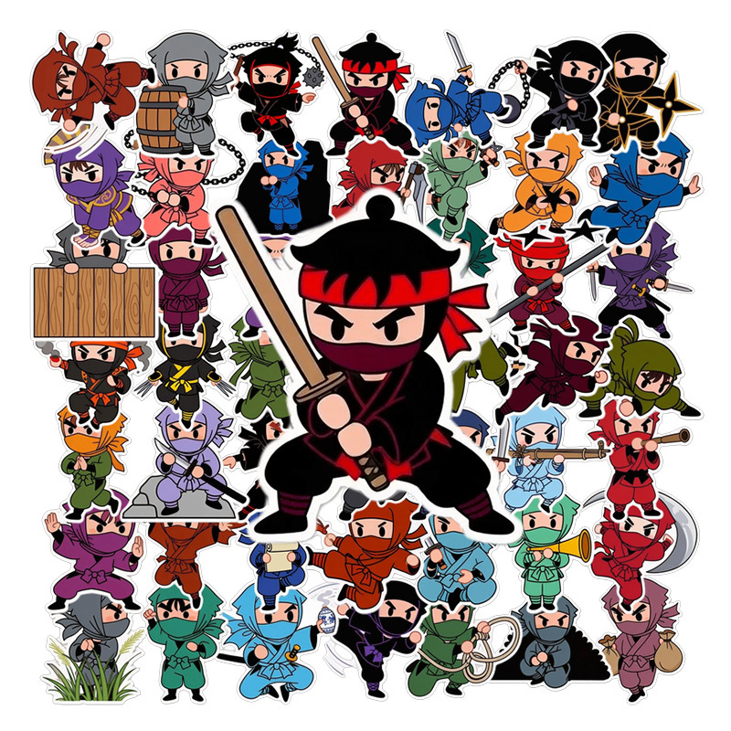 TEMU 60pcs Sticker Pack Aesthetic Cute Decals Durable Cool Japanese Martial For Laptop Water Bottle Phone Case Journal Helmet Perfect Gift Idea For