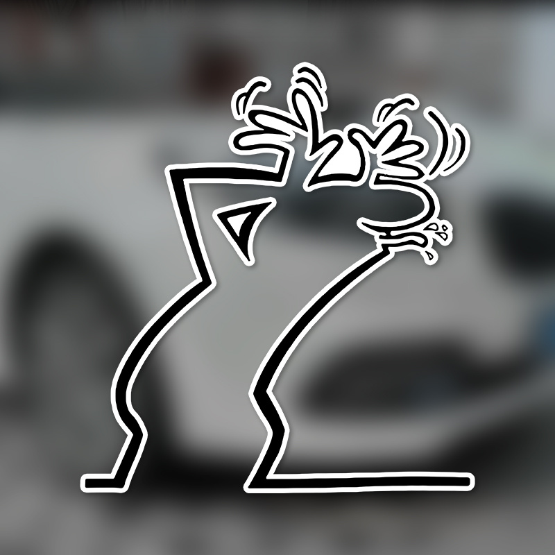 Automotive Decals 2d Flat Sticker