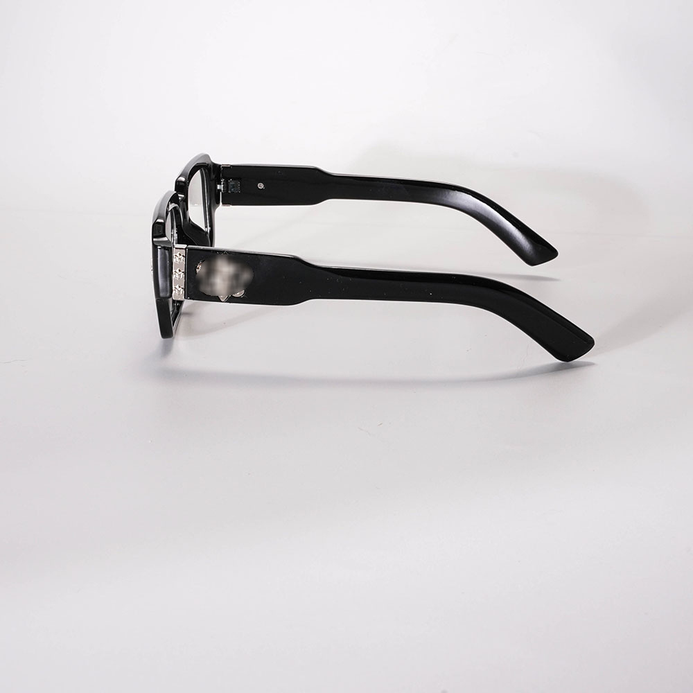 Unisex Premium Western Classic Square Retro Large Face Glasses