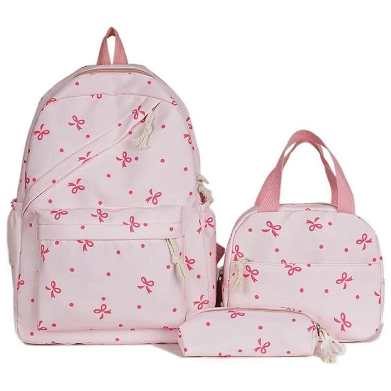 TEMU Set Of 3 Adorable School Bags For, Cute Backpack, Trendy School Backpacks