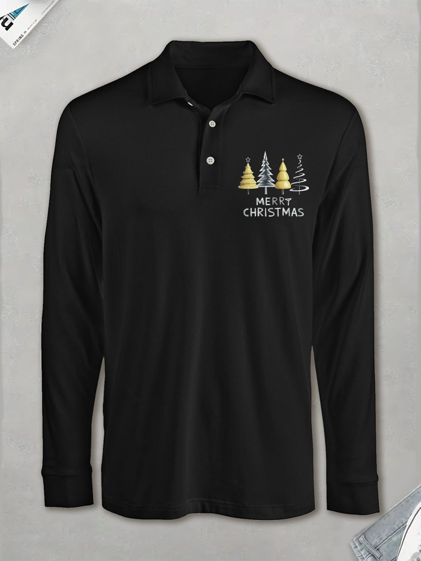 large size 16 merry black festive golden Temu Germany