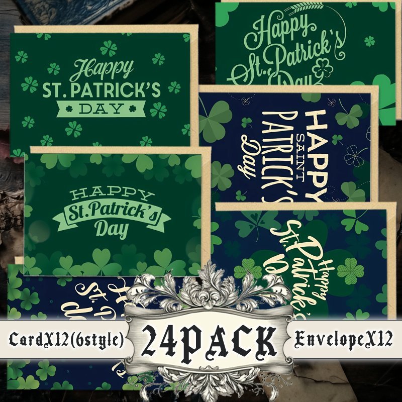 

24pcs(12 Envelopes + 12 ) - Greeting 's Day Greeting , For , , Colleagues
