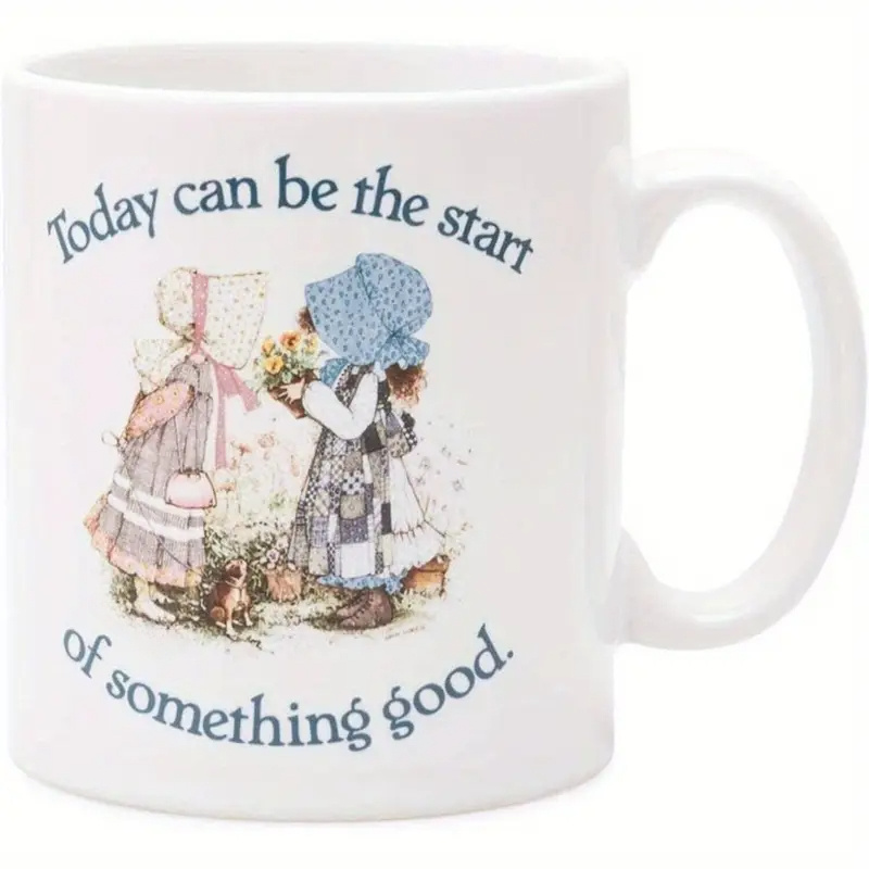 TEMU Holly 11oz Ceramic Mug - Coffee, Tea & Hot Beverages | Unique Gift For Mom On Christmas, Birthdays &
