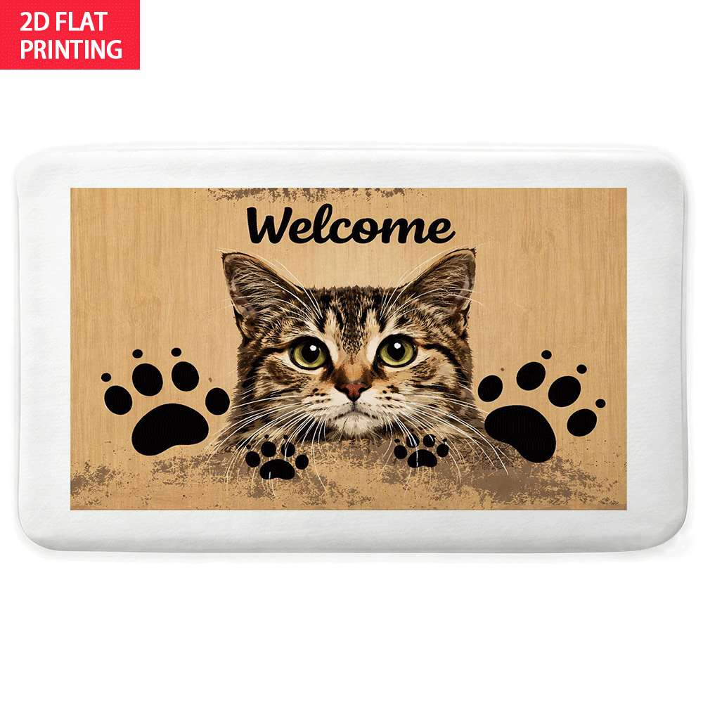 cat door mat sold on Temu United States