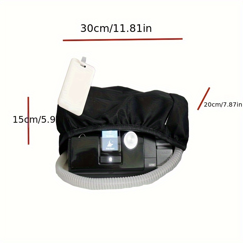 TEMU Dust Cover For Cpap Machines, Protective Cover For Equipment, Convenient Hood For Home Oxygen Supply (1pc)