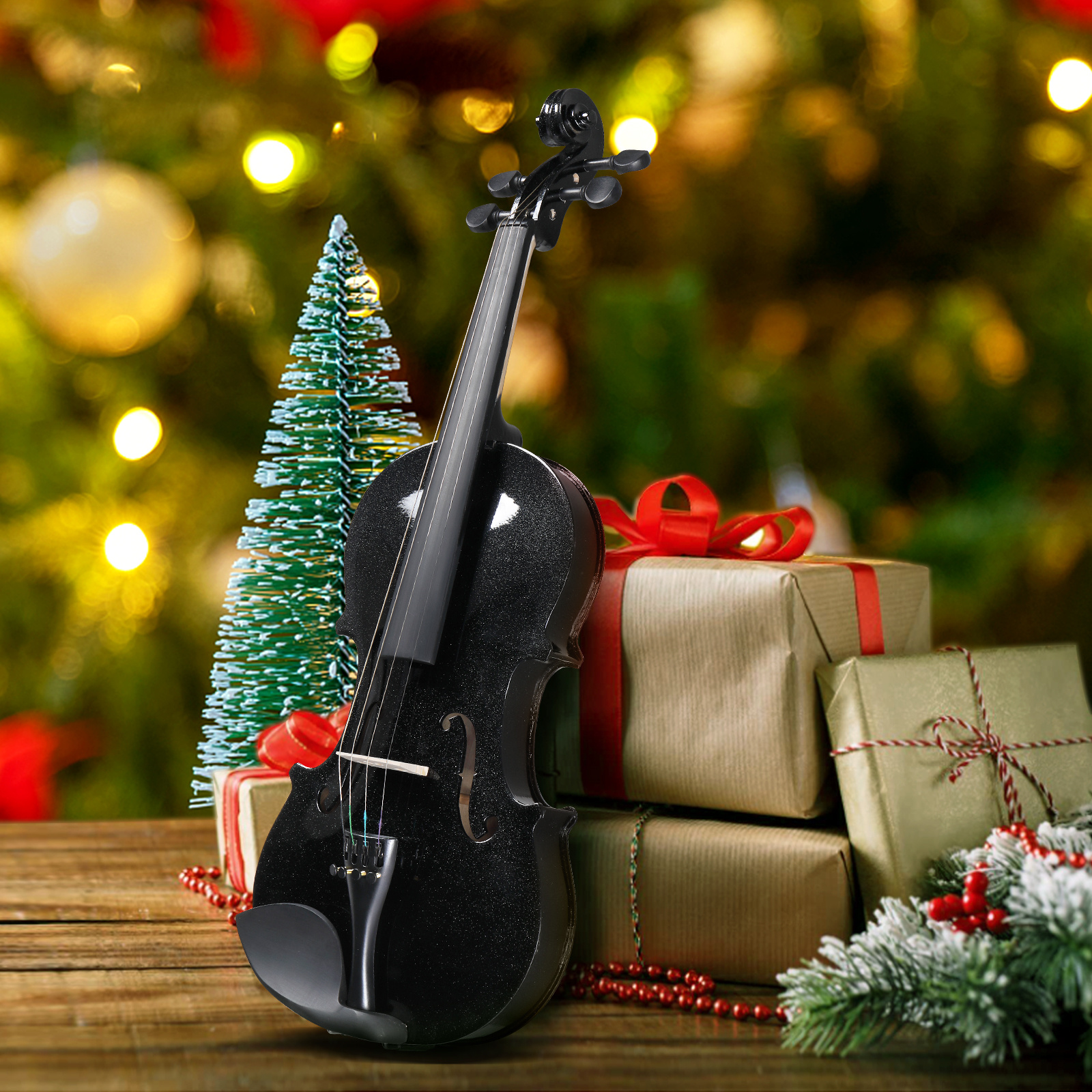 Violin Set for Adults Beginners Students with Hard Case, Violin... product image 6