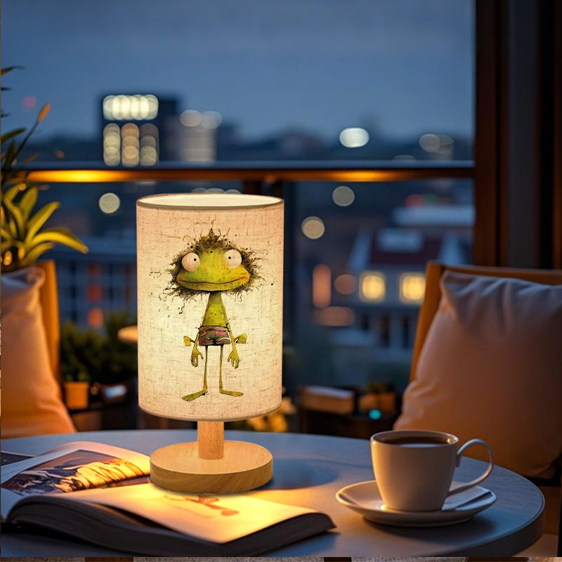whimsical   usb powered table lamp up lighting for eye protection soft ambient glow compact for bedroom living room office decor no batteries needed Product details 2