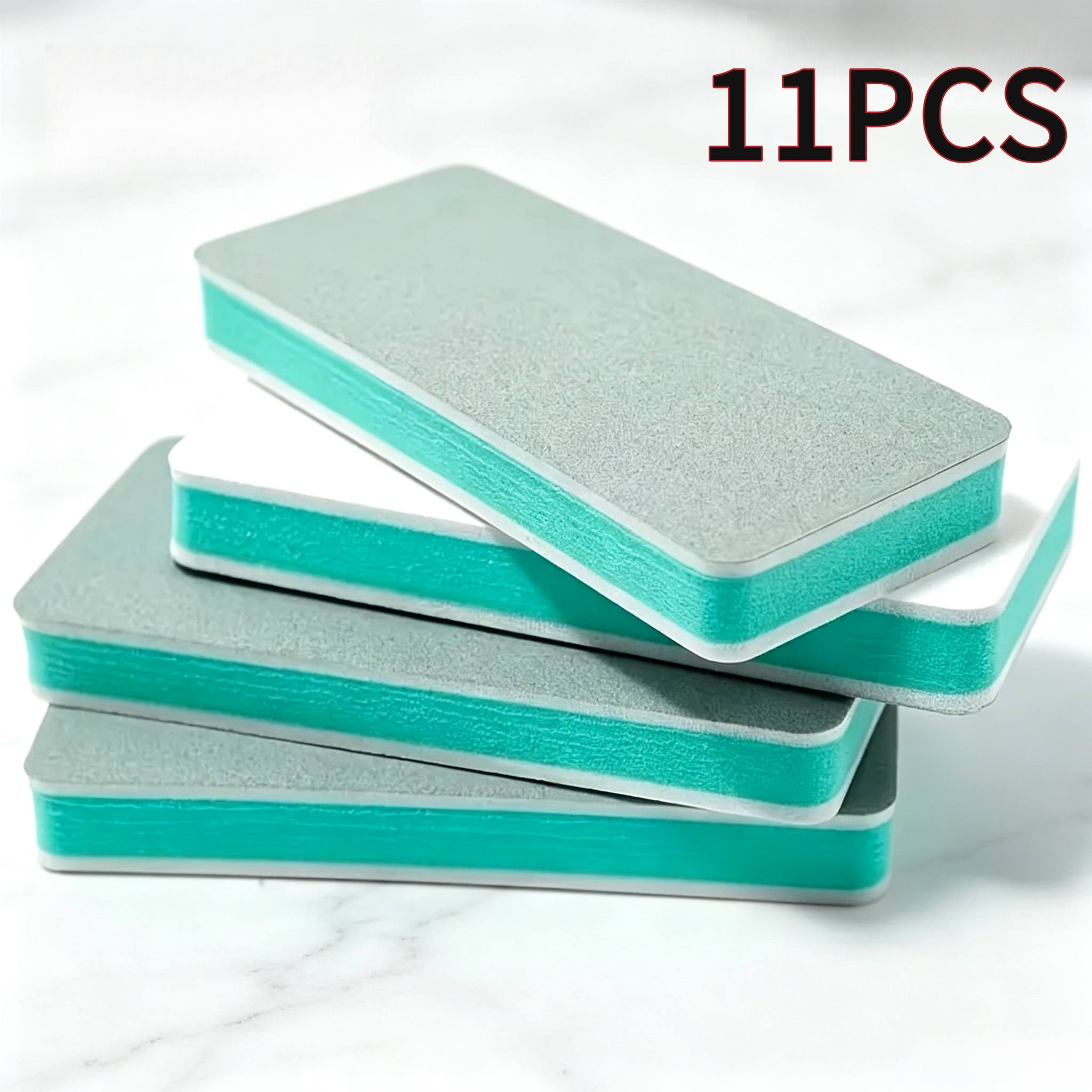 TEMU 11pcs Magic Cleaning Cloth, Easily Removes Limescale, Water Stains, And Soap . Highly Durable For Repeated Use, Gentle And Non-damaging To