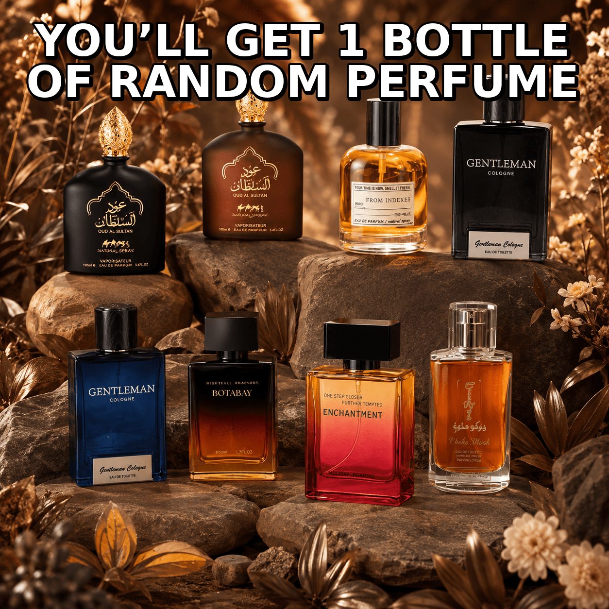 Image of 1pc Random Men Perfume Spray Mixed Oriental Musk Scent Long Lasting Edp Fragrance Surprise Gift For Men Daily Dating Business Use