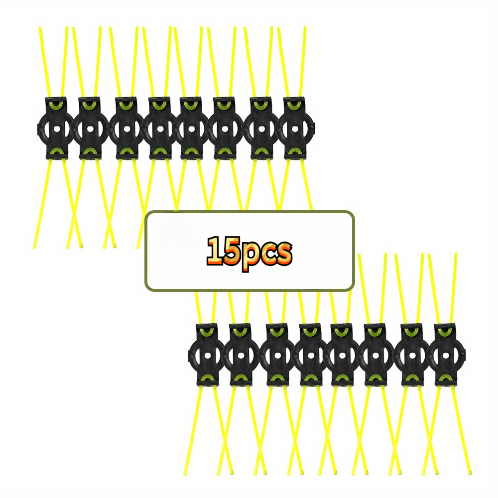 E-shop 15-teiliges Unkrautentfernungsset für Rasenmäher, einfaches Unkrautentfernungsseil, multifunktionales Unkrautentfernungsseil, strapazierfähiges