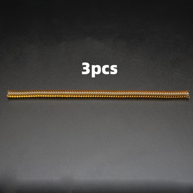 TEMU Set da 3 misuratori per anelli a spirale trasparenti - Stile boh矇mien/country/minimalista, adatti per artigianato, rocchettatura e creazione di