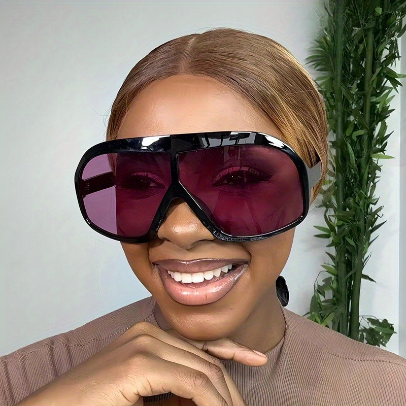 Oversized Square Sunglasses 3-Pack UV Protection for Women Retro Trendy Amazon.com: Women main image 3