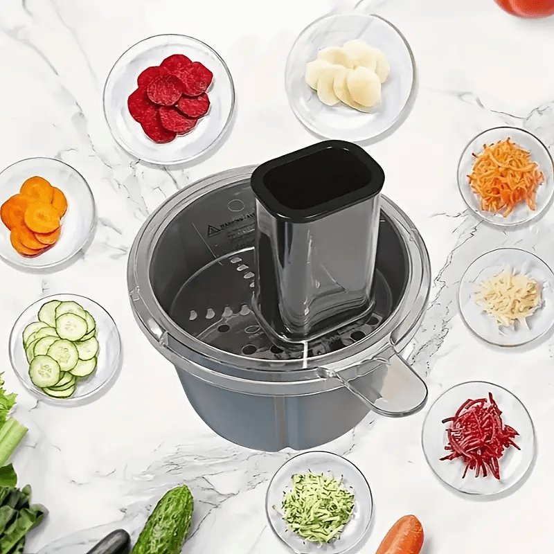 Multifunctional Vegetable Cutter 5 Accessories Set