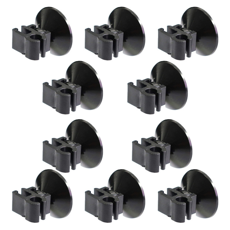 E-shop 10 Stück Aquarium Saugnapf Clip Fischtank Sauerstoffschlauch Pumpe Stromkabel Halterung Drahtabschluss Saugnäpfe Aquarium Zubehör