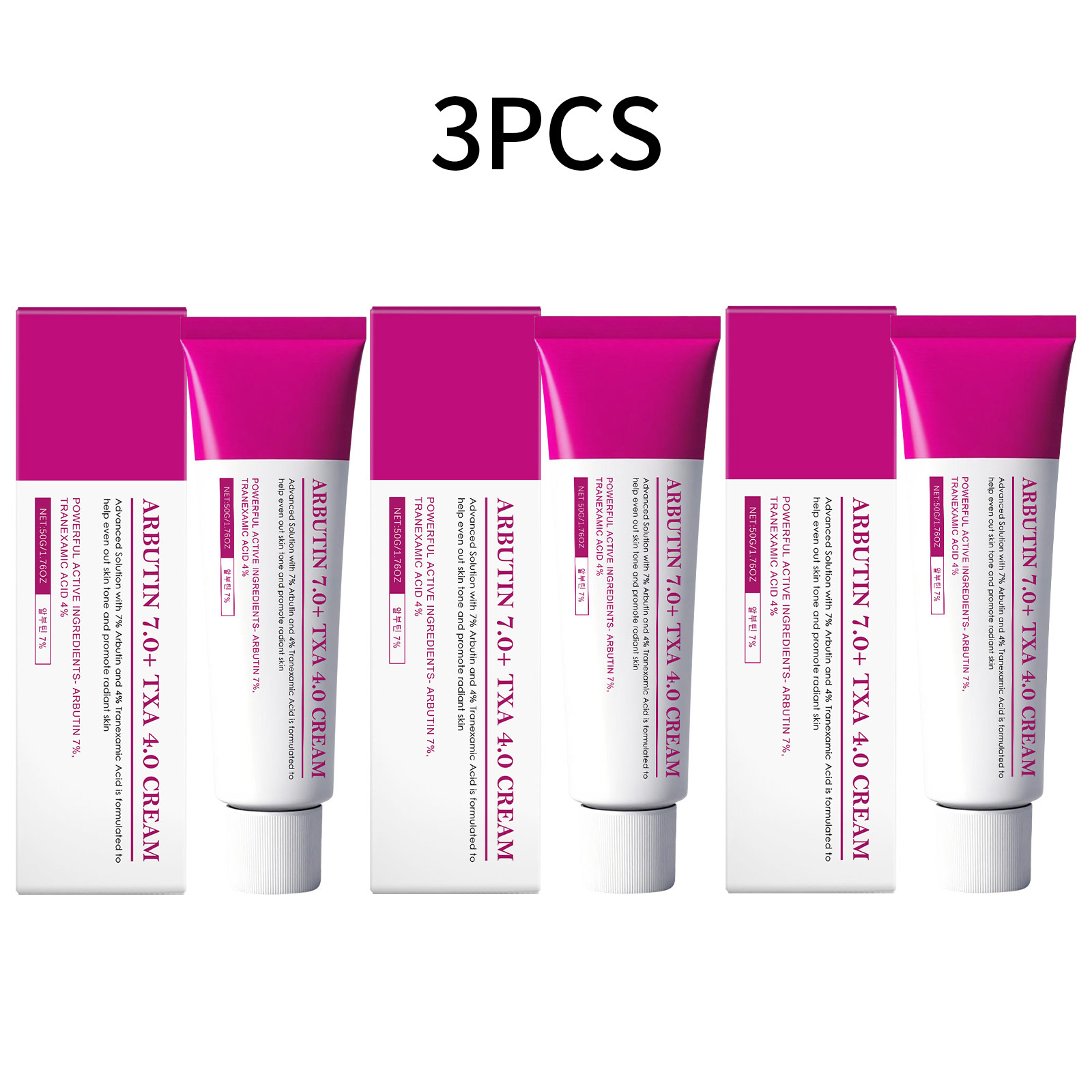 Image of 3 Boxes Niacinamide Moisturizing Cream, Arbutin Moisturizing Cream, Glutathione Care Cream, And Elasticizes Skin, Suitable For Types, And Autumn, Light And Non-greasy, Quick Absorption