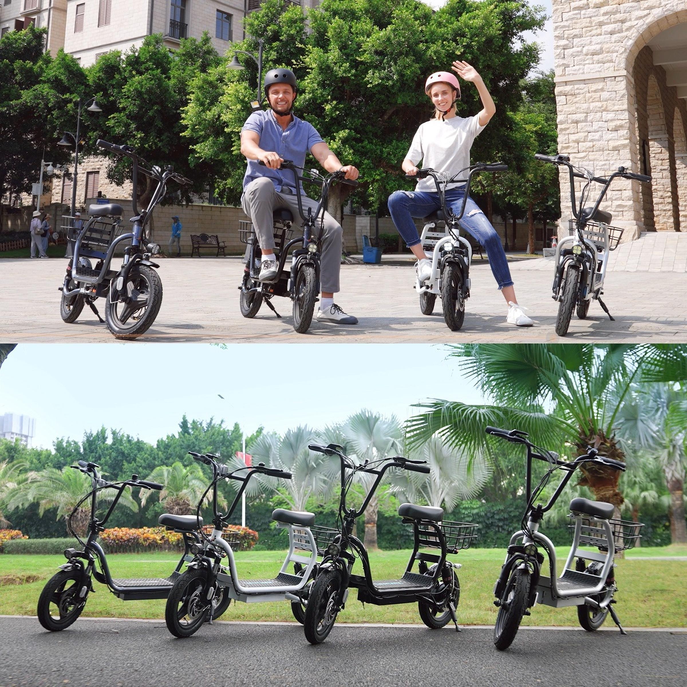 Caroma 750W Adults Electric Scooter - 20 MPH High-Speed, 25 Mile Range, Heavy-Duty Commuter E-Scooter with Dual Suspension, Foldable frame & Seat, 48V Lithium Battery, Dual Brake System (Regenerative & Mechanical), 14