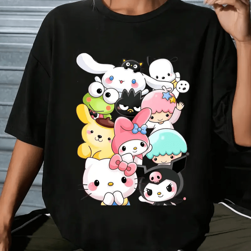 

For Hello Kitty Oversized T-shirt For Attracting Wealth