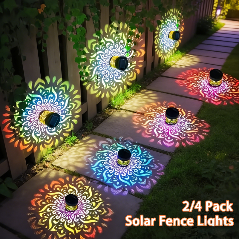 solar fence lights sold on Temu Philippines