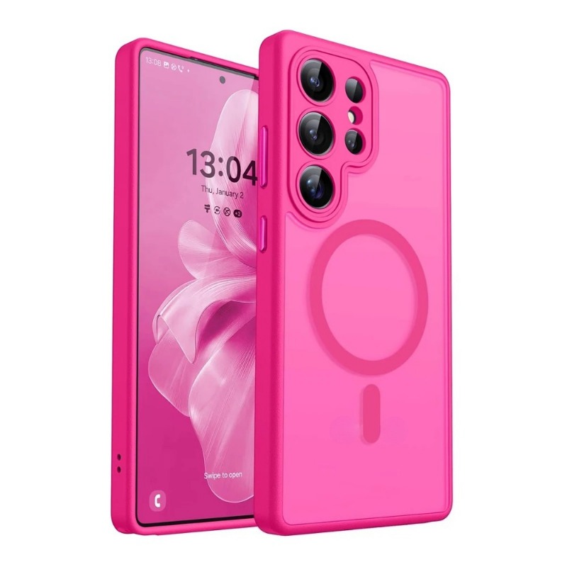 Trda ovitek za telefon: Združljiv s for Samsung Galaxy S26, S25, S24, S23 , S26 Ultra, A37, A57, A16, , A56, A17 in A26; Brezžično magnetno