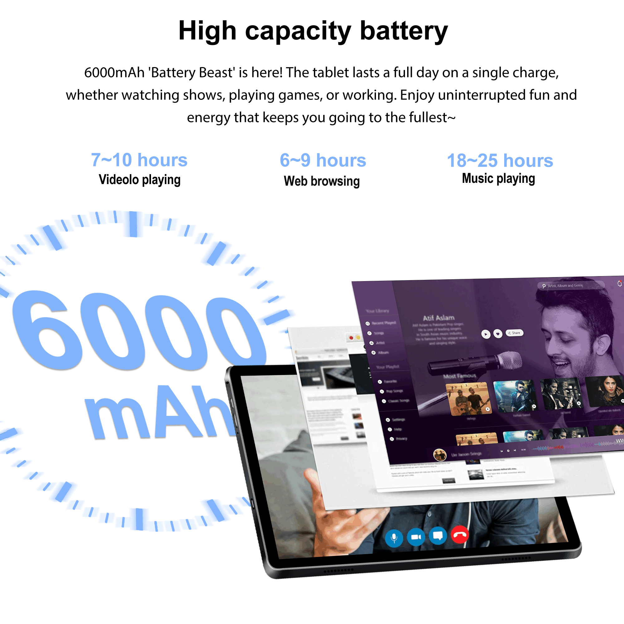 LOMMYKA HD Call Tablet