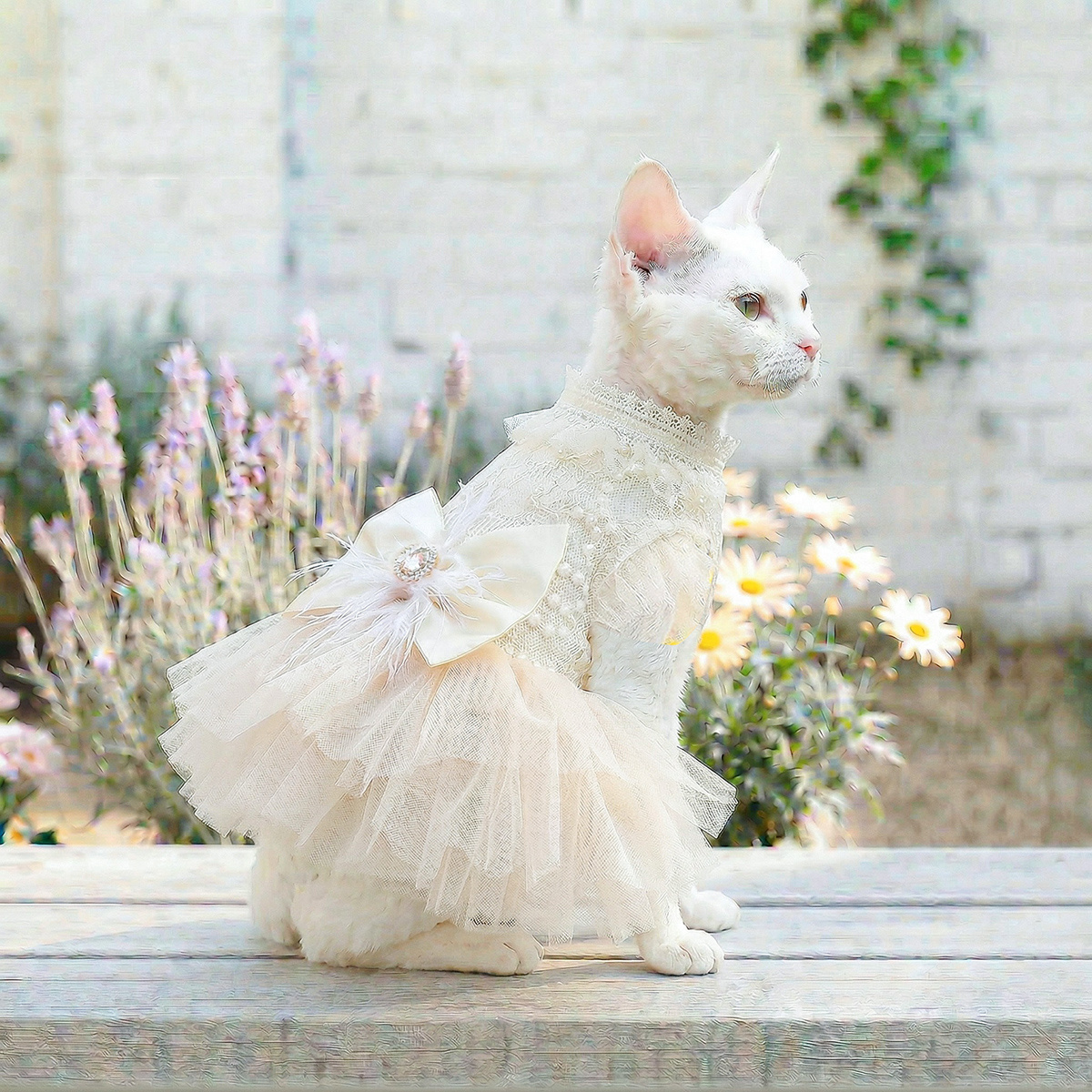 open lace back dress Elegant Baby Girls Dresses Toddler Birthday Costume Princess Dress   marryshe