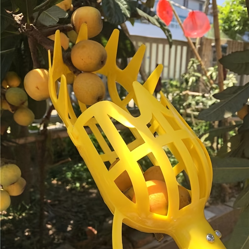 1 Portable Fruit Picker, Hollow Fruit Picking Tool for Orchards and Gardens ? Essential Farming Accessory
