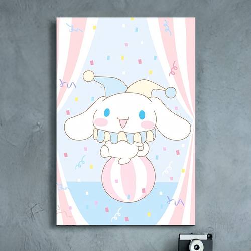 2d flat 1pc frameless canvas art print happy canvas wall art suitable for living room bedroom gallery birthday thanks christmas halloween decor ideal perfect gift for