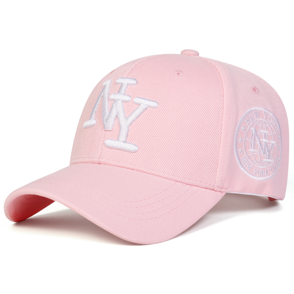 TEMU 1 Women's Ny Letter Baseball , Fashionable Adjustable Casual Hat For Outdoor Activities, Spring And Autumn Travel, Beach Parties