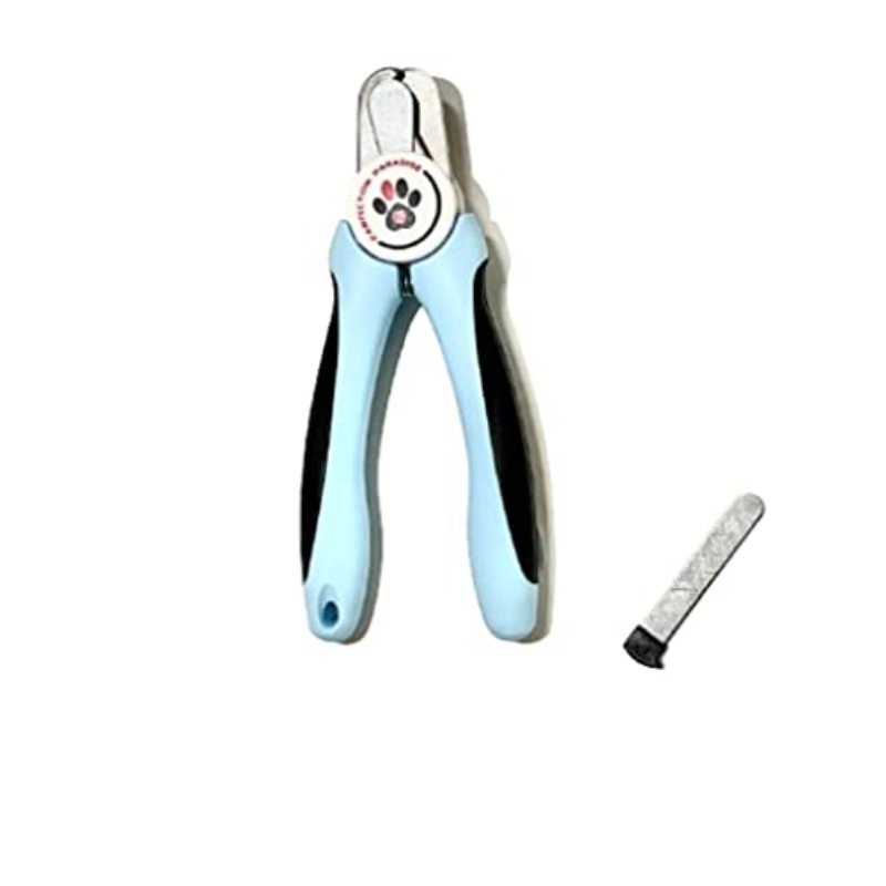 Dog Nail Clippers with Nail Filer Stainless Steel Pet Nail Clippers and Slip Resistance Trimmers for Medium and Large Dogs with Safety Guard Professional Grooming Tool for Dog Cats - Image 5