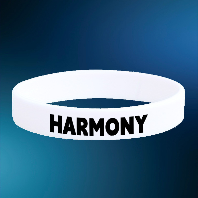 75pc Glow-in-the-Dark Silicone Wristbands, Customisable
