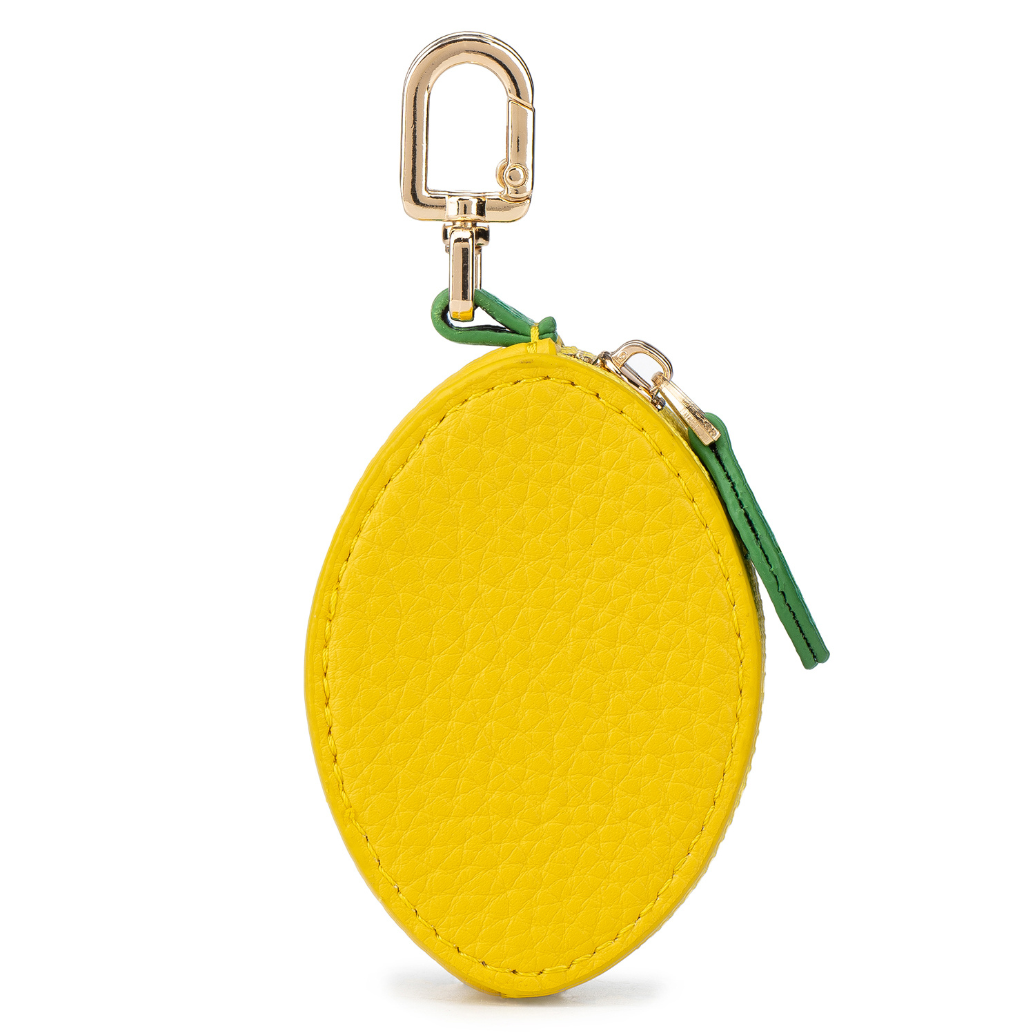 TEMU Charm de sac, porte-monnaie mini, sac de rangement Airtag citron, boîte à bijoux pour écouteurs, sac porte-clés multifonctionnel avec crochet