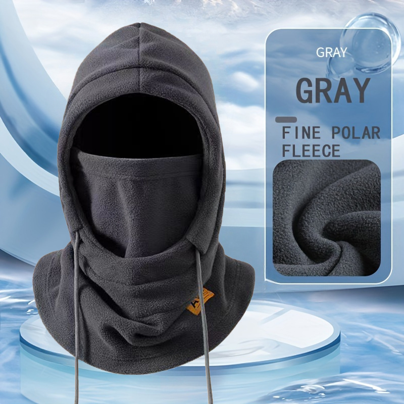 

Winter Balaclava Ski Mask - Windproof & Warm, Knit Polyester Neck Gaiter For Cycling And Outdoor Activities, Perfect Christmas Gift