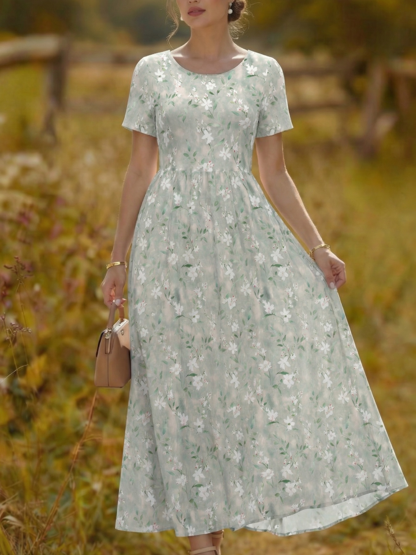 blue green dresses sold on Temu United States