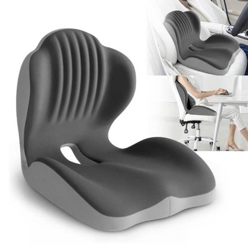 car seat cushion for office memory foam back support for driving and work medium firmness