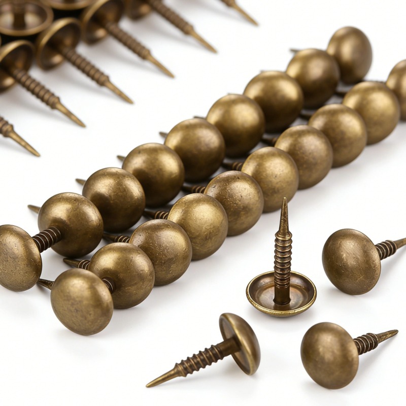 TEMU 100pcs Nails Sofa Tack Stud Doornail Home Decor 8mm*15mm