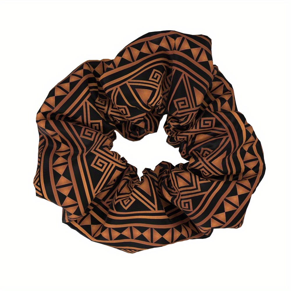 TEMU 1 pz Scrunchie da donna in tessuto, elastico per capelli spessi, accessorio per capelli, regalo per feste, festivit�