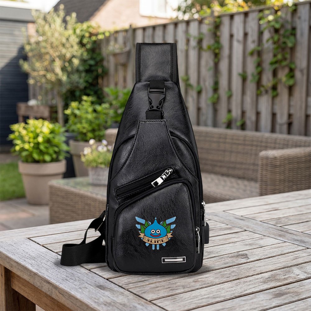 TEMU 【新商品】柄 メンズ クロスボディバッグ スポーティ ウエストバッグ おしゃれなチェストバッグ ランニングに最適 調節可能なストラップと多数のポケット付き おしゃれなショルダーバッグ 旅行、ビジネス、通勤に最適
