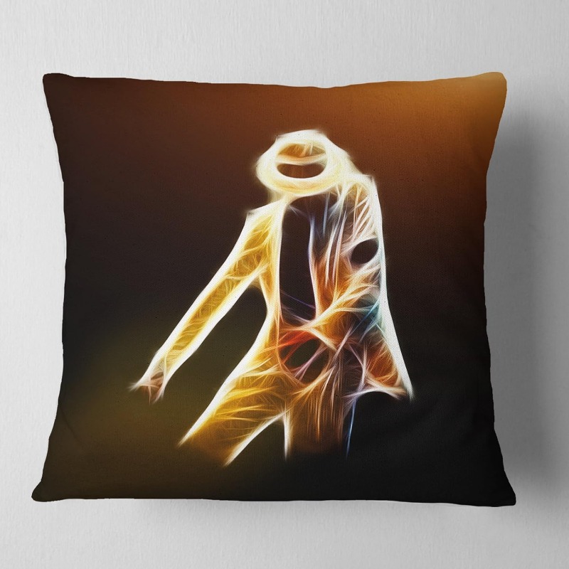 TEMU 1 pièce Taie d'oreiller Portrait Moderne Moonwalker Dansant , Convient pour Salon, Canapé, Housse de Coussin, Impression Plate 2D, Coussin Non ,