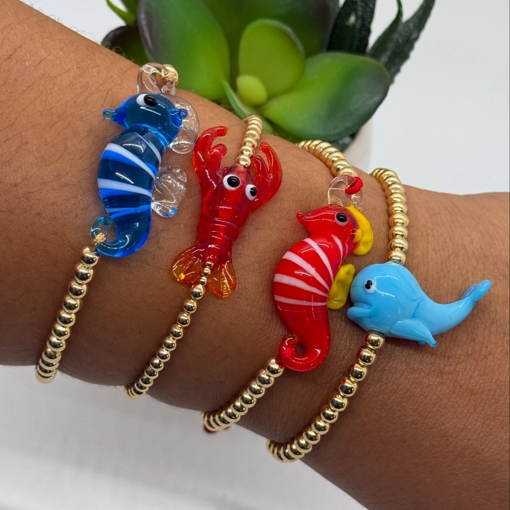 Bohemian Sea Animal Beaded Bracelet for Women