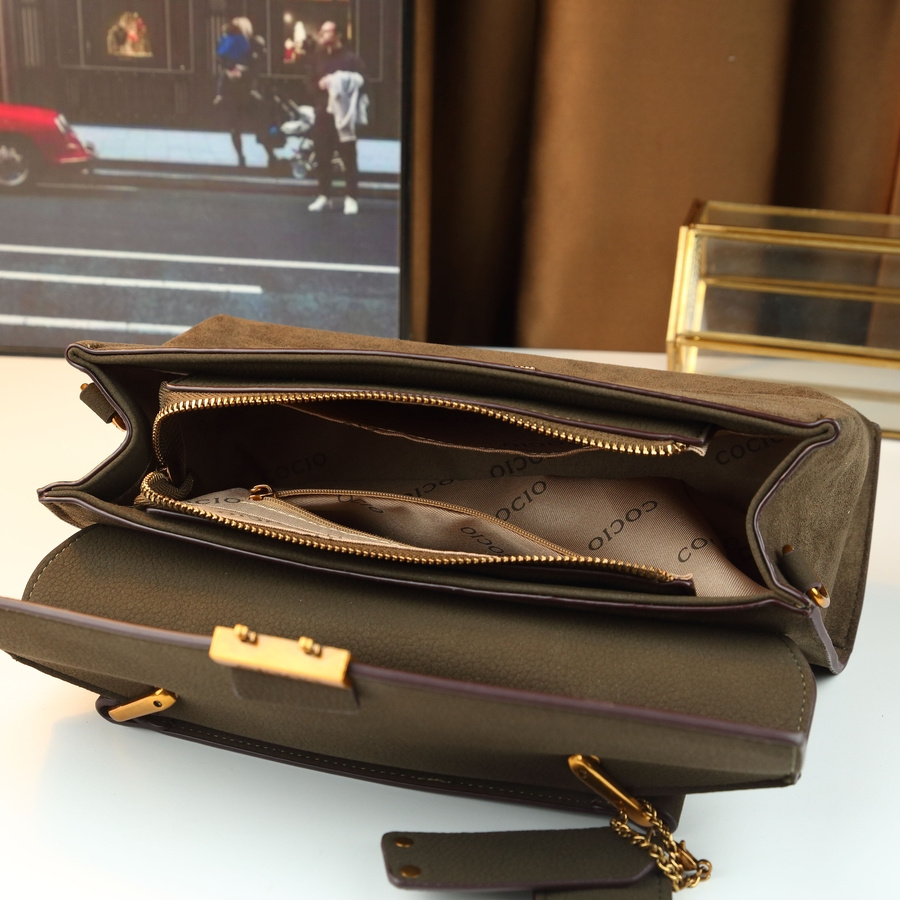 Handbag with elegant dress